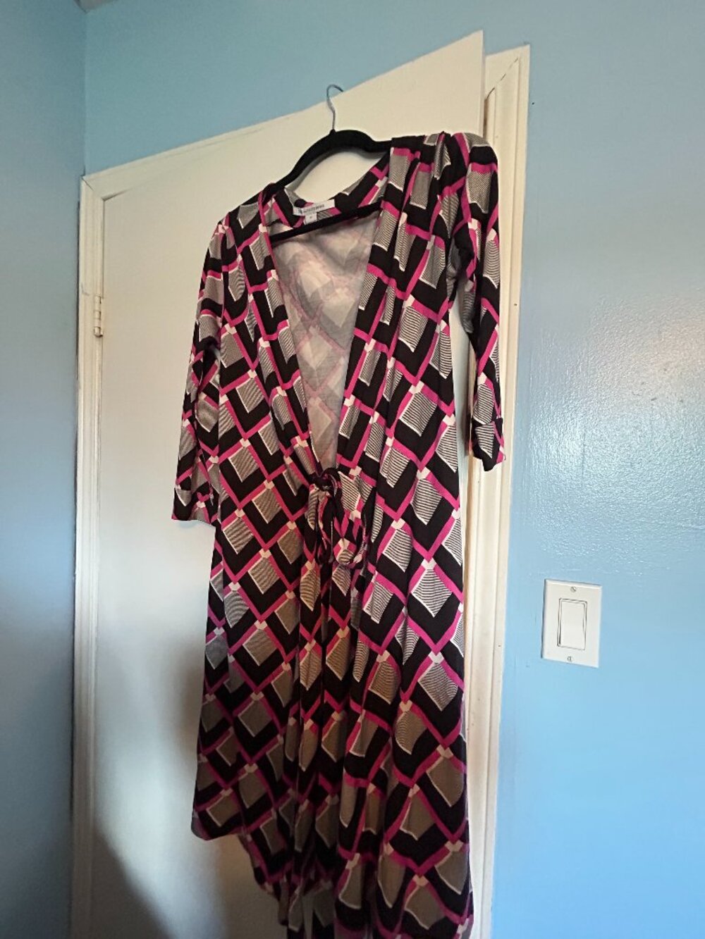 DVF Wrap Dress Size 10